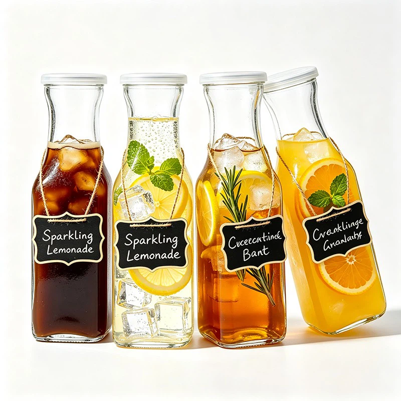 Glass Drinking Jar 1000ml factory