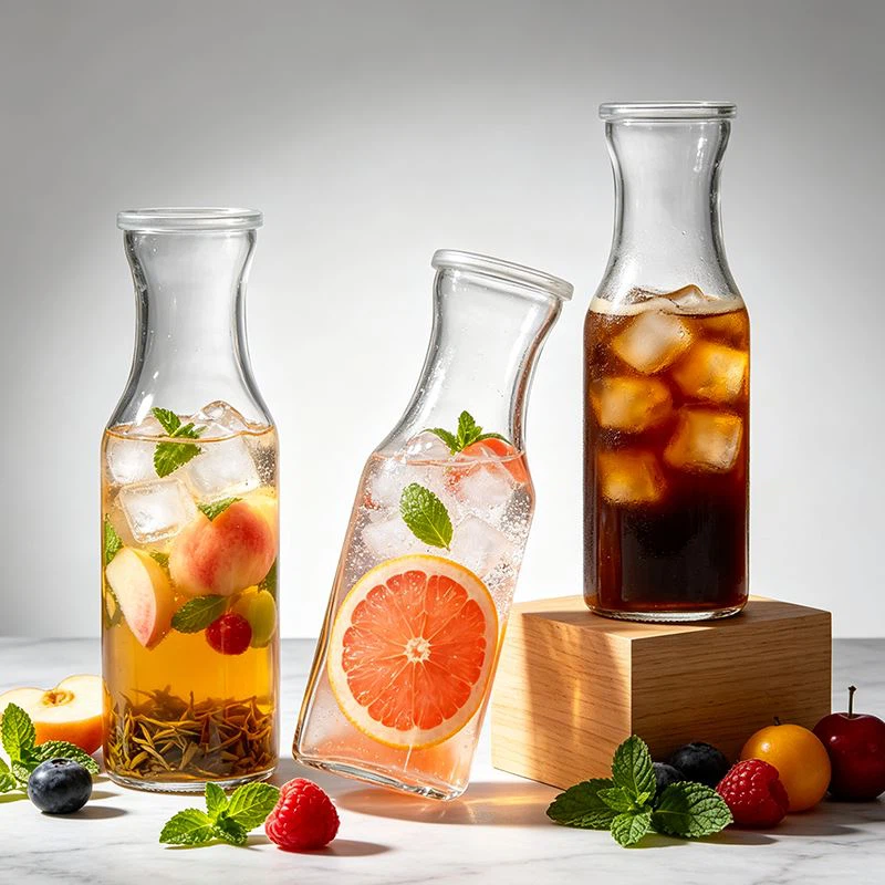Glass Drinking Jar 1000ml