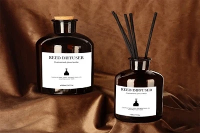 What is the best size of diffuser glass bottle for a large room?
